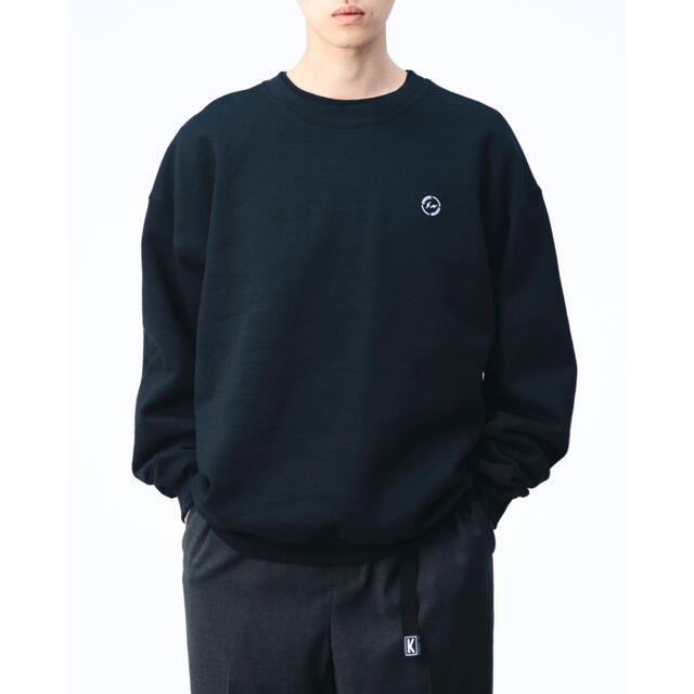 FUJIWARA&CO. BACK DOUBLE CREWNECK SWEAT