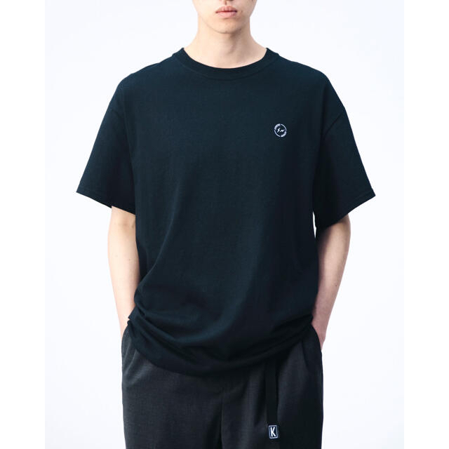 FUJIWARA&CO. BACK DOUBLE LOGO TEE