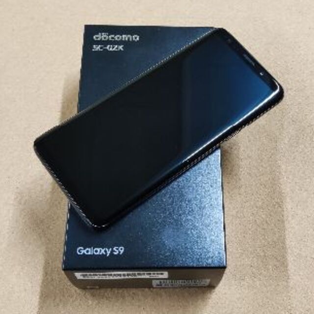 docomo GalaxyS9 SC-02K 64GB 黒 ロック解除済み