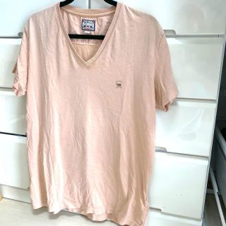 ディーゼル(DIESEL)のDIESEL メンズ　Tシャツ　ピンク(Tシャツ/カットソー(半袖/袖なし))