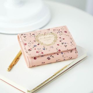 レメルヴェイユーズラデュレ(Les Merveilleuses LADUREE)の【GLOW 2020年12月付録】レ・メルヴェイユーズ ラデュレ 三つ折り財布G(財布)