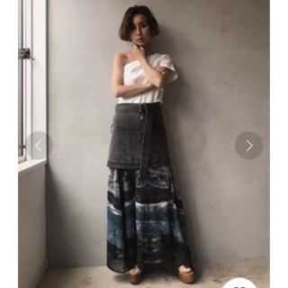 アメリヴィンテージ(Ameri VINTAGE)の週末限定価格‼️AMERI❤️MEDI MARIANA DENIM SKIRT(ロングスカート)