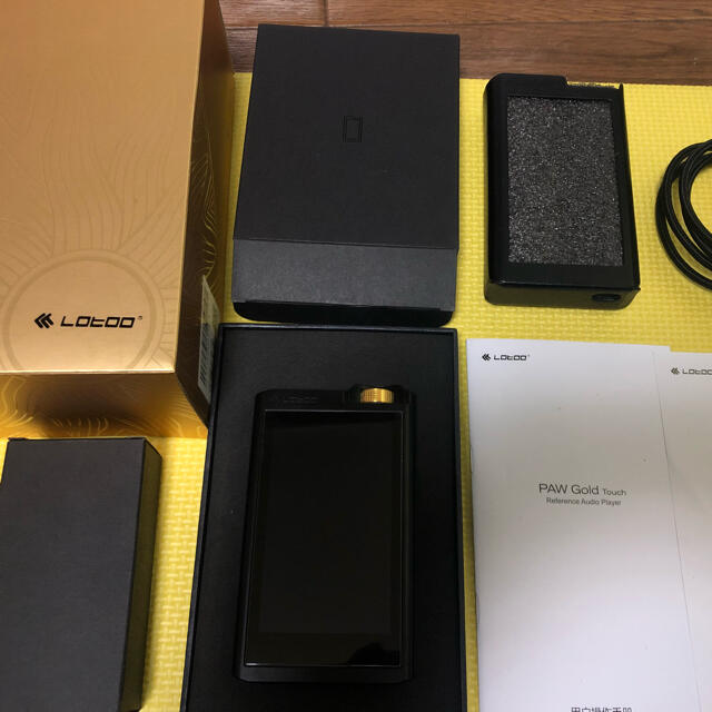 lotoo paw gold touch スマホ/家電/カメラのオーディオ機器(ポータブルプレーヤー)の商品写真