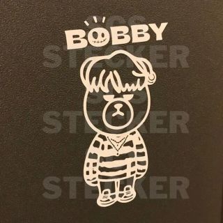 アイコン(iKON)のiKON カッティングステッカー BOBBY クランク　バビ　바비(アイドルグッズ)