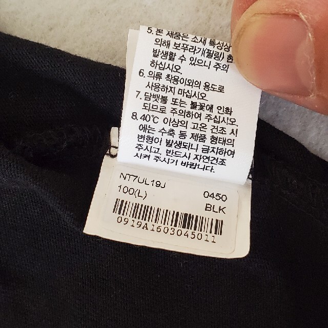 THE NORTH FACE韓国TシャツCANPTON S/SR TEE メンズのトップス(Tシャツ/カットソー(半袖/袖なし))の商品写真