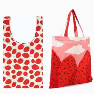 マリメッコ(marimekko)のmarimekko マリメッコ　マンシッカヴォレット　完売トート＋エコバッグ(トートバッグ)