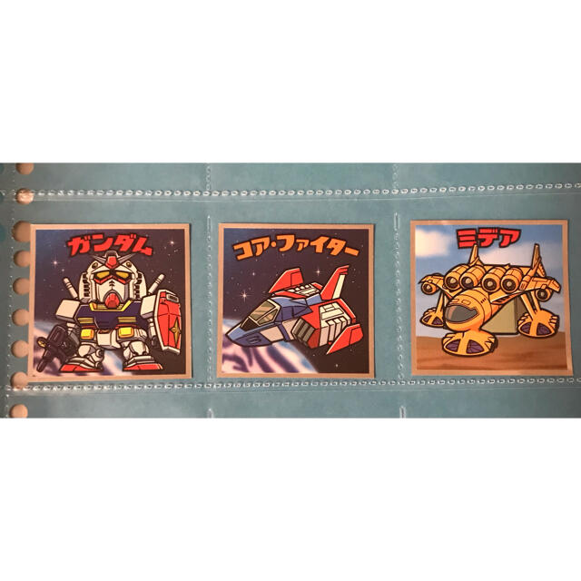 機動戦士ガンダムマン　ビックリマン　ロッテ　シール3枚セット エンタメ/ホビーのアニメグッズ(その他)の商品写真