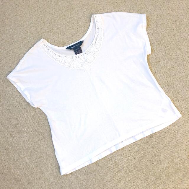 Ralph Lauren(ラルフローレン)のラルフローレン　デザイン半袖　シャツ　130cm キッズ/ベビー/マタニティのキッズ服女の子用(90cm~)(Tシャツ/カットソー)の商品写真