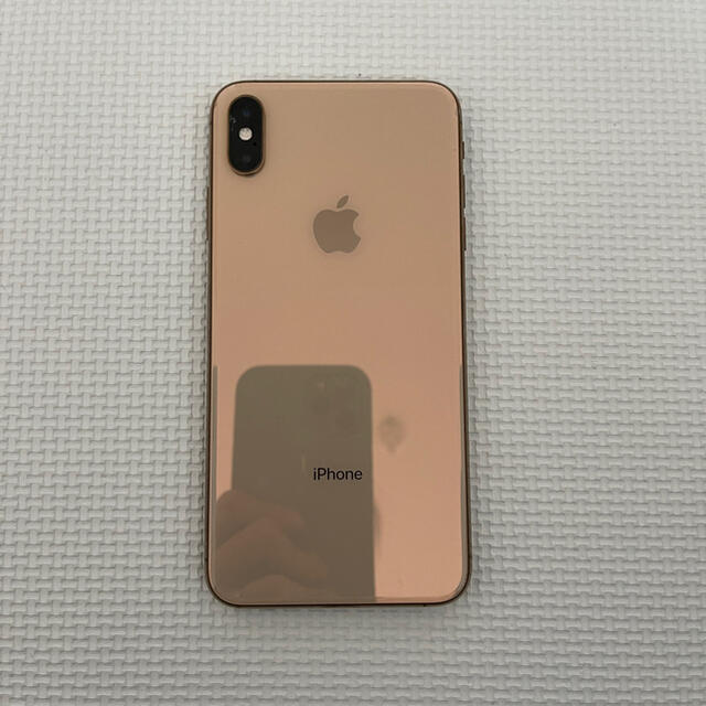 iPhoneXs max 256GB ゴールド SIMフリー-