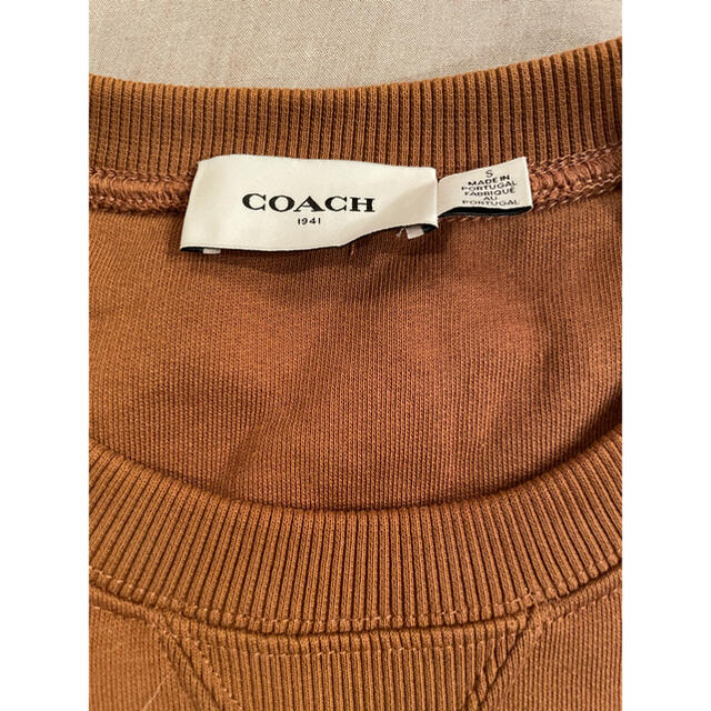 COACH(コーチ)のCOACH 半袖スエット　美品　定価4万くらい　コーチ メンズのトップス(スウェット)の商品写真