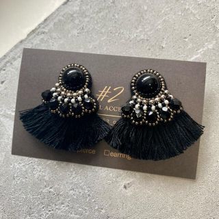 black fringe(ピアス)