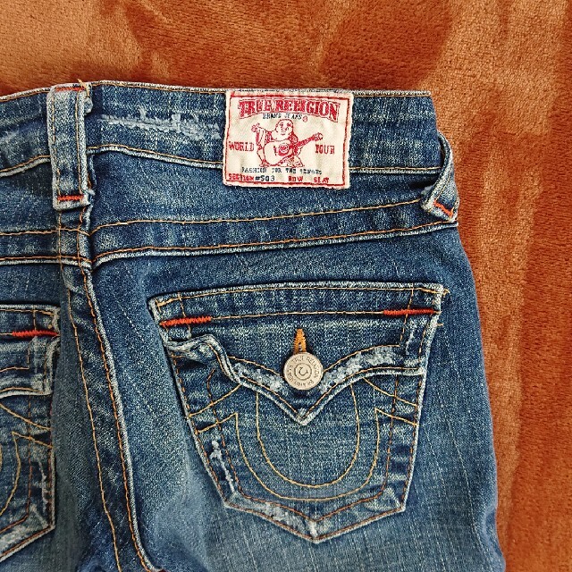 TRUE  RELIGION レディースブーツカットデニム 24 1