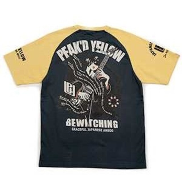 TEDMAN(テッドマン)のﾋﾟｰｸﾄﾞｲｴﾛｰ/Tｼｬﾂ/ﾈｲﾋﾞｰ/PYT-226/ｶﾐﾅﾘﾓｰﾀｰｽ メンズのトップス(Tシャツ/カットソー(半袖/袖なし))の商品写真