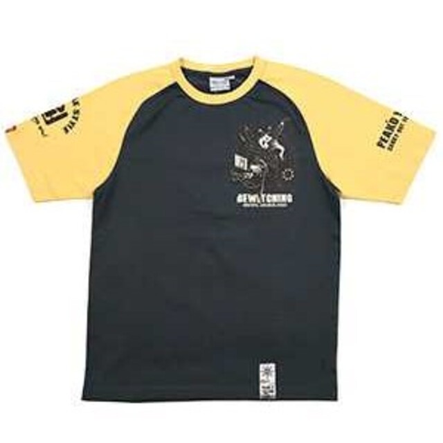 TEDMAN(テッドマン)のﾋﾟｰｸﾄﾞｲｴﾛｰ/Tｼｬﾂ/ﾈｲﾋﾞｰ/PYT-226/ｶﾐﾅﾘﾓｰﾀｰｽ メンズのトップス(Tシャツ/カットソー(半袖/袖なし))の商品写真