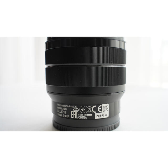 【美品】Sony  E 10-18mm F4 OSS SEL1018 広角レンズ