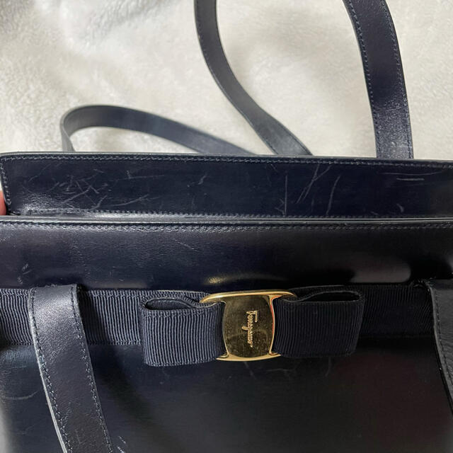 Salvatore Ferragamo♡ヴィンテージショルダーバッグ ヴァラ 6