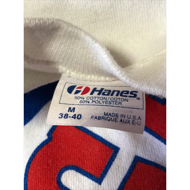 Hanes(ヘインズ)のCUBS カブス スウェット トレーナー Hanes ヘインズ USA製 80s メンズのトップス(スウェット)の商品写真