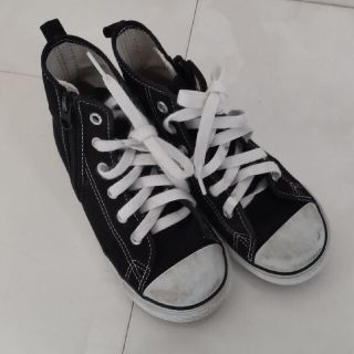 コンバース(CONVERSE)のコンバース　ハイカット黒　20.0(スニーカー)