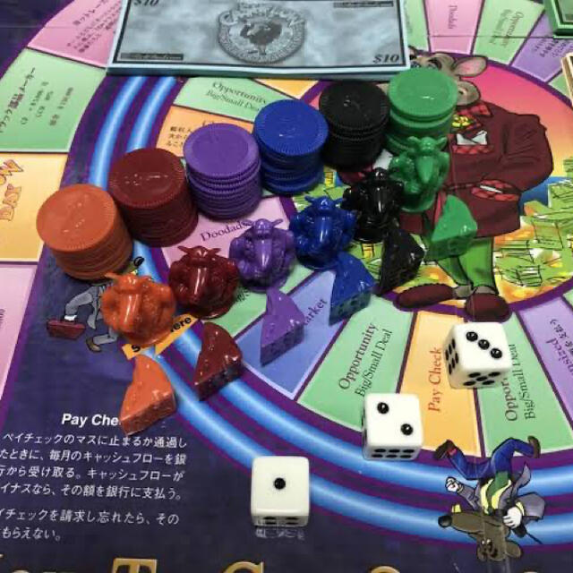 歴史に残る名ボードゲーム キャッシュフローゲーム101 日本語版-