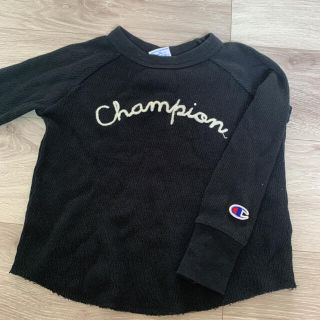 チャンピオン(Champion)のチャンピオン/トレーナー/ロンT ブラック 110cm(Tシャツ/カットソー)