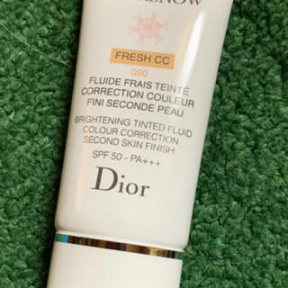 ディオール(Dior)のLF様専用　ディオールccクリーム＆フローフシ　リップ二個セット(化粧下地)