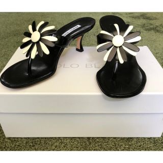 マノロブラニク(MANOLO BLAHNIK)のManolo blahnik サンダル 37 (24)(サンダル)