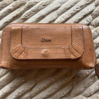 クロエ(Chloe)のクロエ　Chloe 長財布　キャメル(財布)