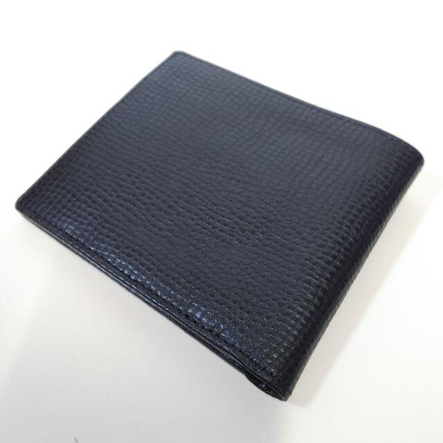 Giorgio Armani - 未使用 ジョルジオアルマーニ 二つ折り 財布 黒