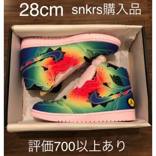 ナイキ(NIKE)のJ BALVIN × NIKE AIR JORDAN 1 Jバルヴィン 28cm(スニーカー)