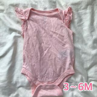 ベビーギャップ(babyGAP)のフリルタンクトップロンパース(ロンパース)