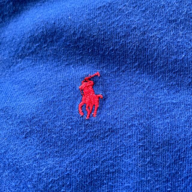 POLO RALPH LAUREN(ポロラルフローレン)のRalph Lauren ポロラルフローレン ワンポイント ラガーシャツ 110 キッズ/ベビー/マタニティのキッズ服男の子用(90cm~)(Tシャツ/カットソー)の商品写真