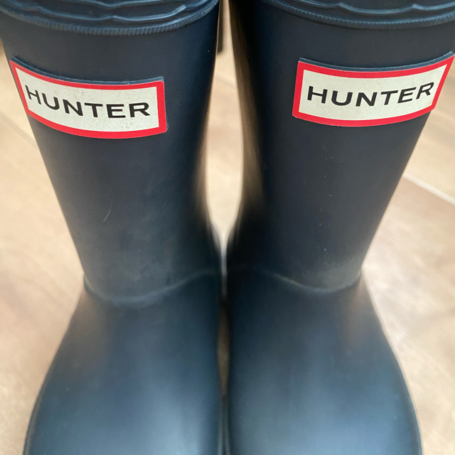 HUNTER(ハンター)のHUNTER ハンター　レインブーツ　UK8 キッズ/ベビー/マタニティのキッズ靴/シューズ(15cm~)(長靴/レインシューズ)の商品写真