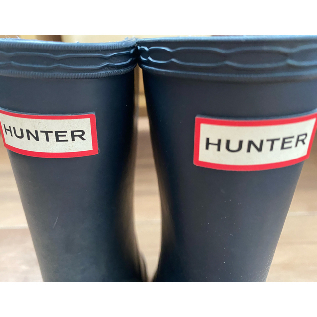 HUNTER(ハンター)のHUNTER ハンター　レインブーツ　UK8 キッズ/ベビー/マタニティのキッズ靴/シューズ(15cm~)(長靴/レインシューズ)の商品写真