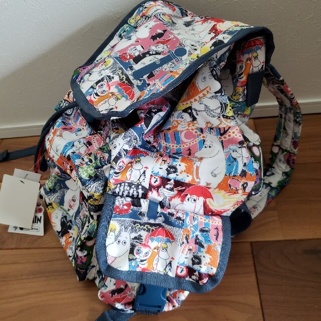 LeSportsac ムーミン コラボ レア 未使用 新品 レスポ リュック-