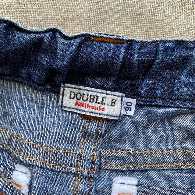 DOUBLE.B(ダブルビー)のダブルビー　デニム キッズ/ベビー/マタニティのキッズ服男の子用(90cm~)(パンツ/スパッツ)の商品写真