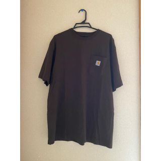 カーハート(carhartt)のCarhartt 半袖 ダークブラウン(Tシャツ/カットソー(半袖/袖なし))