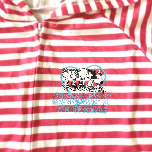 PEANUTS(ピーナッツ)のラッシュガード【130cm】スヌーピー キッズ/ベビー/マタニティのキッズ服女の子用(90cm~)(水着)の商品写真