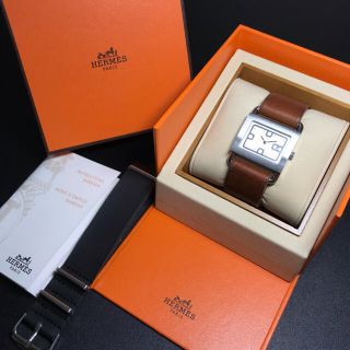 エルメス(Hermes)の【良品 稼働品】エルメス 腕時計 バレニア 純正 2本セット 確実正規品(腕時計)