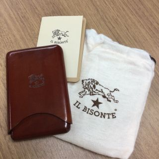 イルビゾンテ(IL BISONTE)の【値下げ！5980→3980円】イルビゾンテ カードケース(名刺入れ/定期入れ)