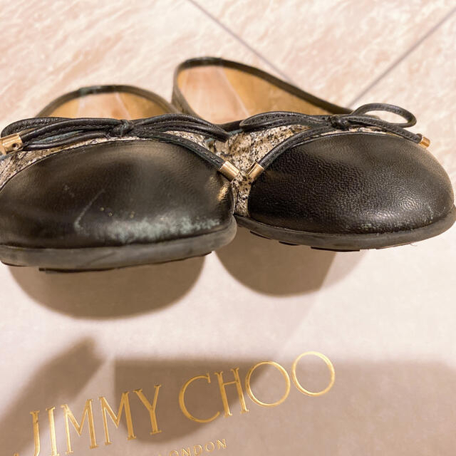 JIMMY CHOO(ジミーチュウ)のjimmy choo ジミーチュウ　フラットシューズ　バレエシューズ レディースの靴/シューズ(バレエシューズ)の商品写真