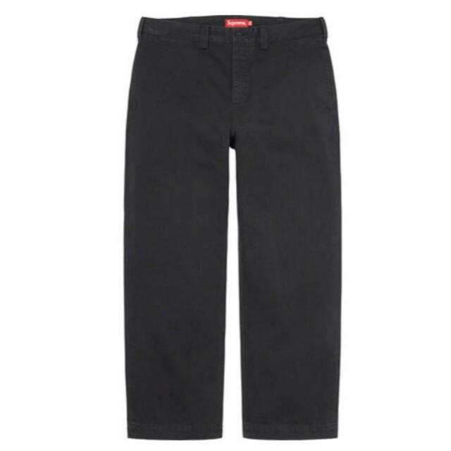 Supreme Pin Up Chino Pant Black 30 21SS