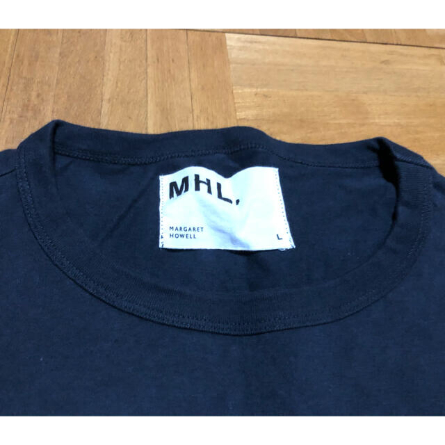 MARGARET HOWELL(マーガレットハウエル)のMHL.ポケットTシャツ / ネイビー メンズのトップス(Tシャツ/カットソー(半袖/袖なし))の商品写真