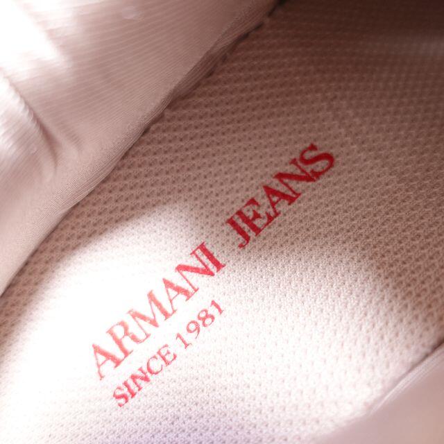 ARMANI JEANS(アルマーニジーンズ)のARUMANI JEANS　スニーカー　レディース　ベージュ レディースの靴/シューズ(スニーカー)の商品写真