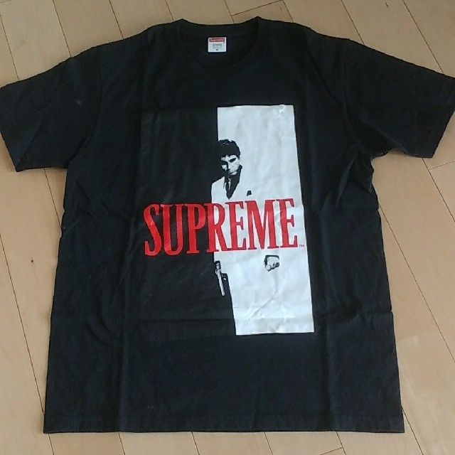 キムタク着 Supreme スカーフェイスＴシャツ-