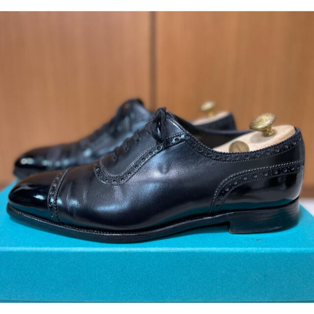 EDWARD GREEN(エドワードグリーン)のEDWARD GREEN Canterbury (UK6.0D/ Black) メンズの靴/シューズ(ドレス/ビジネス)の商品写真