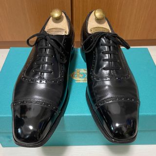 エドワードグリーン(EDWARD GREEN)のEDWARD GREEN Canterbury (UK6.0D/ Black)(ドレス/ビジネス)