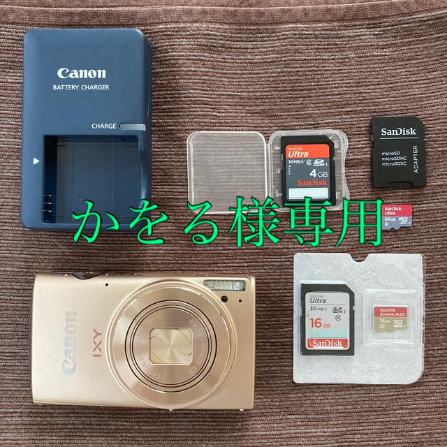 Canon(キヤノン)のデジタルカメラCanon/IXY610F スマホ/家電/カメラのカメラ(コンパクトデジタルカメラ)の商品写真