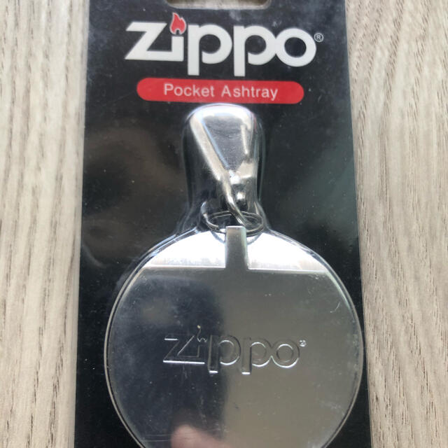 ZIPPO(ジッポー)の【送料無料】【未使用】　ZIPPO　ポケットアシュトレイ　円型 メンズのファッション小物(タバコグッズ)の商品写真