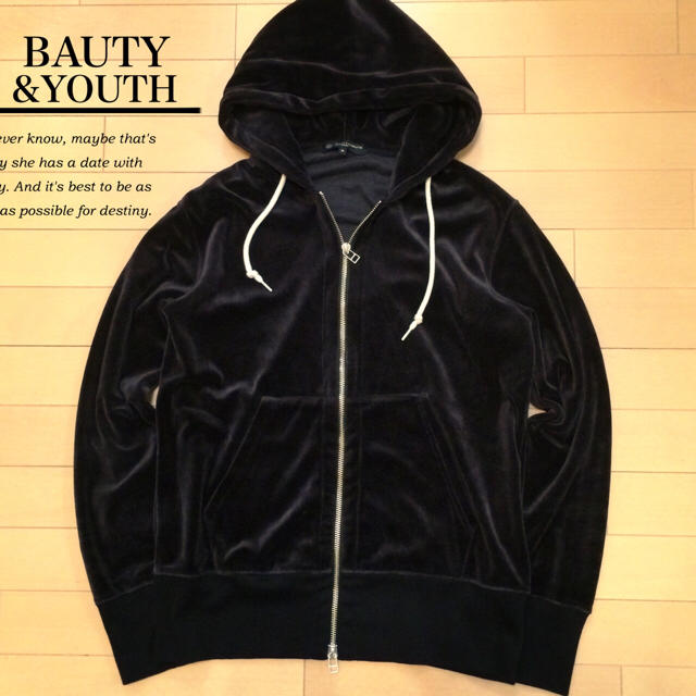 BEAUTY&YOUTH UNITED ARROWS(ビューティアンドユースユナイテッドアローズ)の【売約済】他の方は購入しないでください！BAUTY&YOUTHべロア メンズのトップス(パーカー)の商品写真