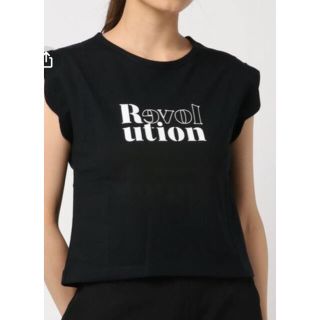 デイシー(deicy)のdeicy  tシャツ  revolution トップス　snidel(Tシャツ(半袖/袖なし))